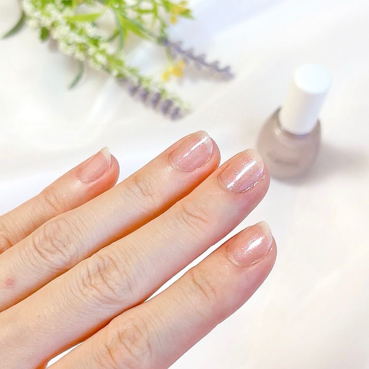 プレイフル プリズムモイストコート/PLAYFUL/オールインワンネイルを使ったクチコミ(4枚目)