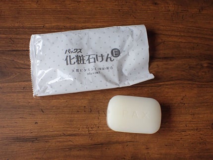 化粧石けん/パックスナチュロン/洗顔石鹸を使ったクチコミ(1枚目)