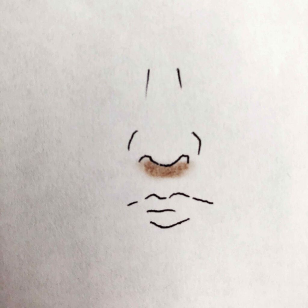 &be コントゥアペン/＆be/シェーディングを使ったクチコミ（3枚目）