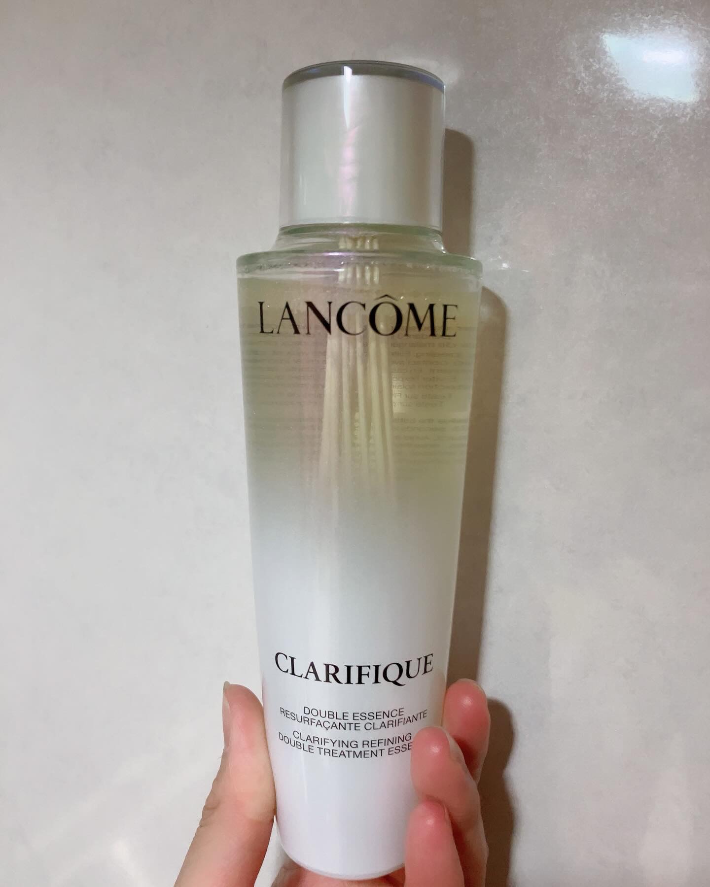 クラリフィック デュアル エッセンス ローション EX/LANCOME/化粧水を使ったクチコミ（2枚目）