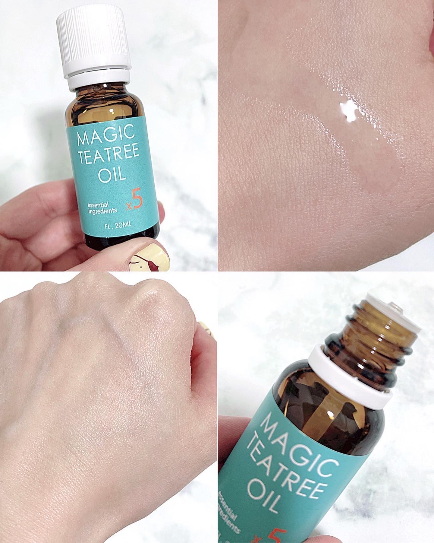 マジックティーツリーオイル/ブラン/フェイスオイルを使ったクチコミ（3枚目）