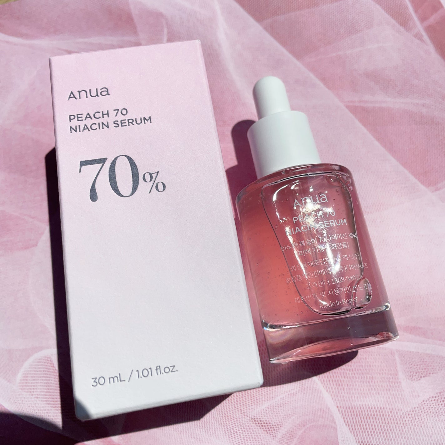 桃70%ナイアシンセラム/Anua/美容液を使ったクチコミ(5枚目)