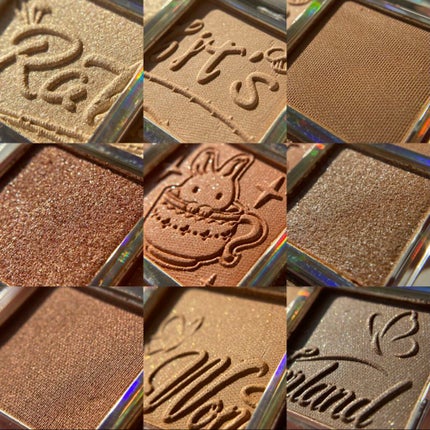 クォーツ 9色アイシャドウパレット(ドリームランドアイシャドウ)/ZEESEA/アイシャドウパレットを使ったクチコミ(4枚目)