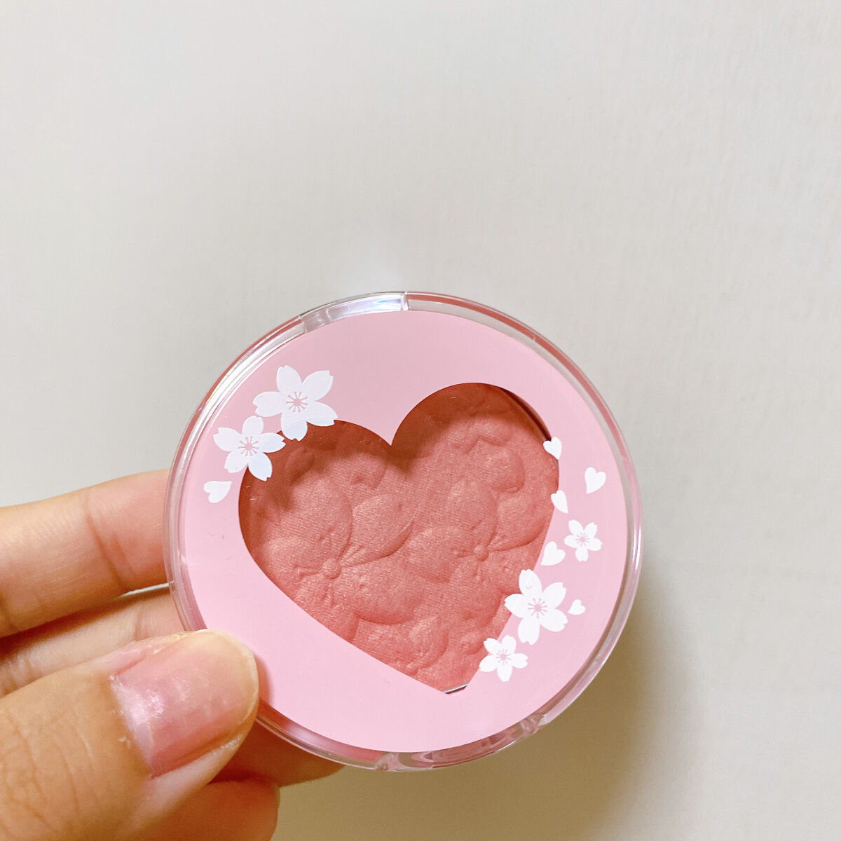 ハート ブロッサムチーク PK004/ETUDE/パウダーチークを使ったクチコミ（2枚目）