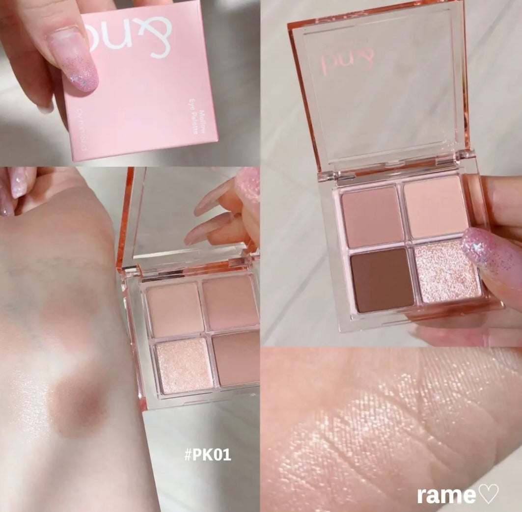 アンドバイロムアンド メロウアイパレット/&nd by rom&nd/アイシャドウパレットを使ったクチコミ(2枚目)