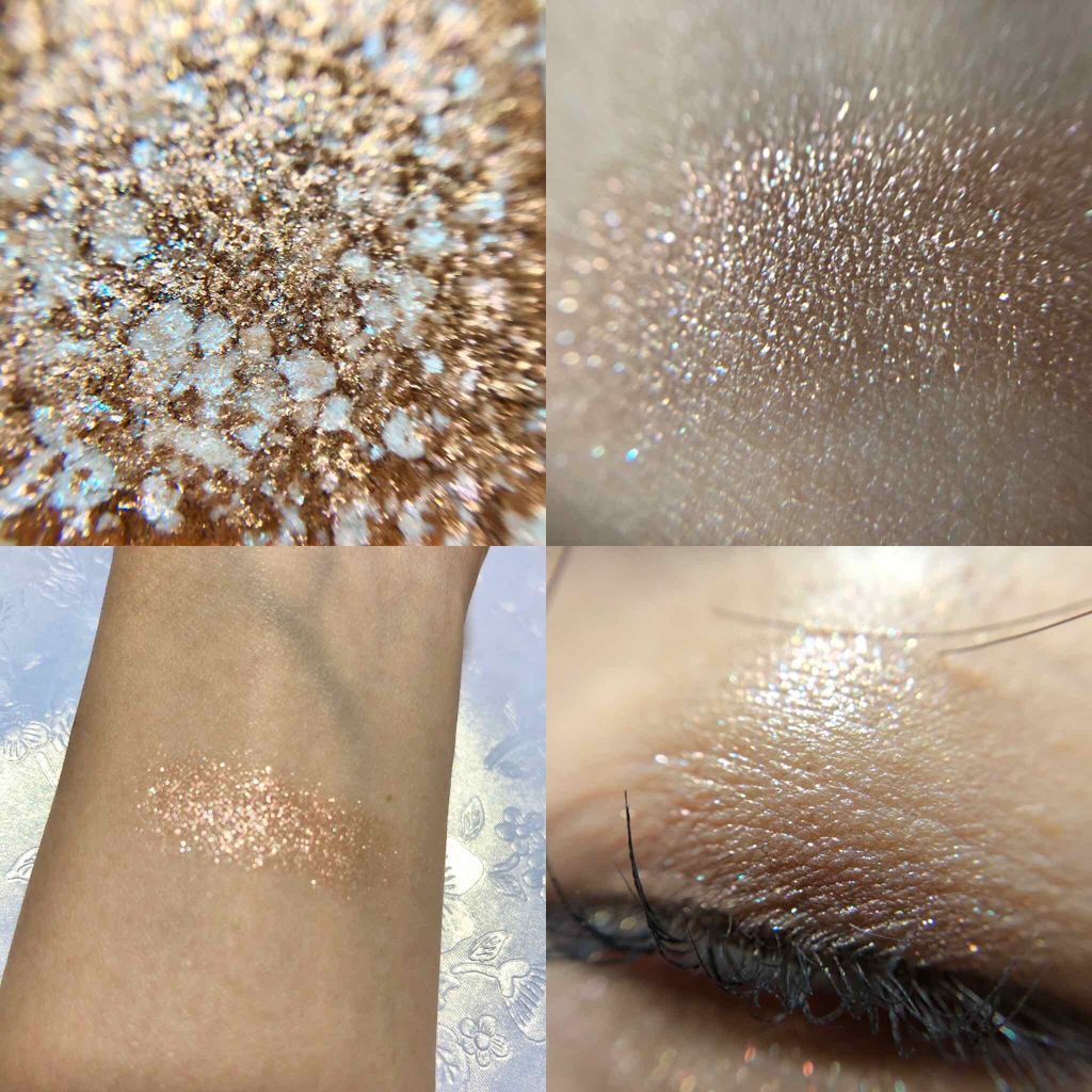 グリッタープリズム シャドウ/MISSHA/グリッターを使ったクチコミ(3枚目)