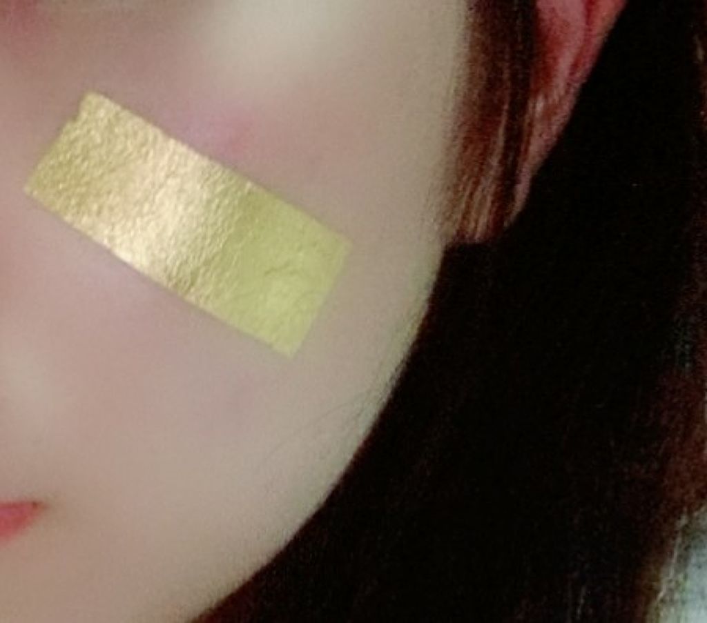 金箔シートつや肌マスク(旧)/まかないこすめ/シートマスク・パックを使ったクチコミ（3枚目）