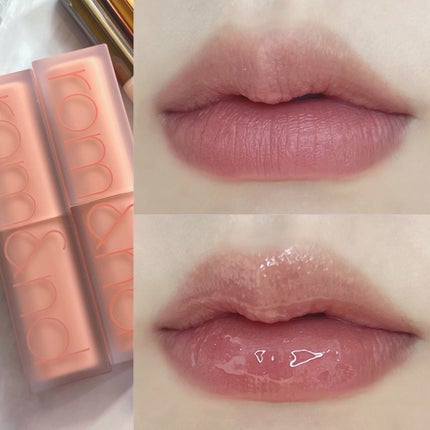 グラスティングウォーターグロス/rom&nd/リップグロスを使ったクチコミ(1枚目)