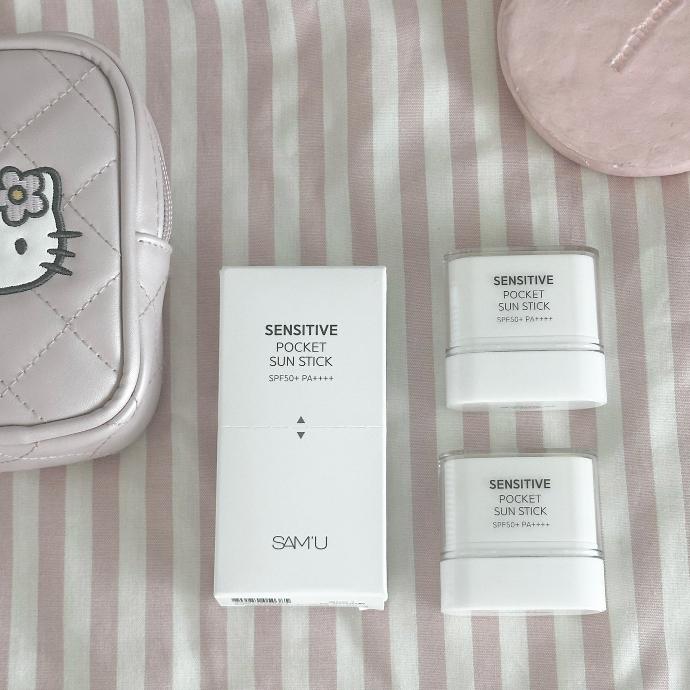 センシティブポケットサンスティック/SAM'U/日焼け止めスティックを使ったクチコミ(1枚目)