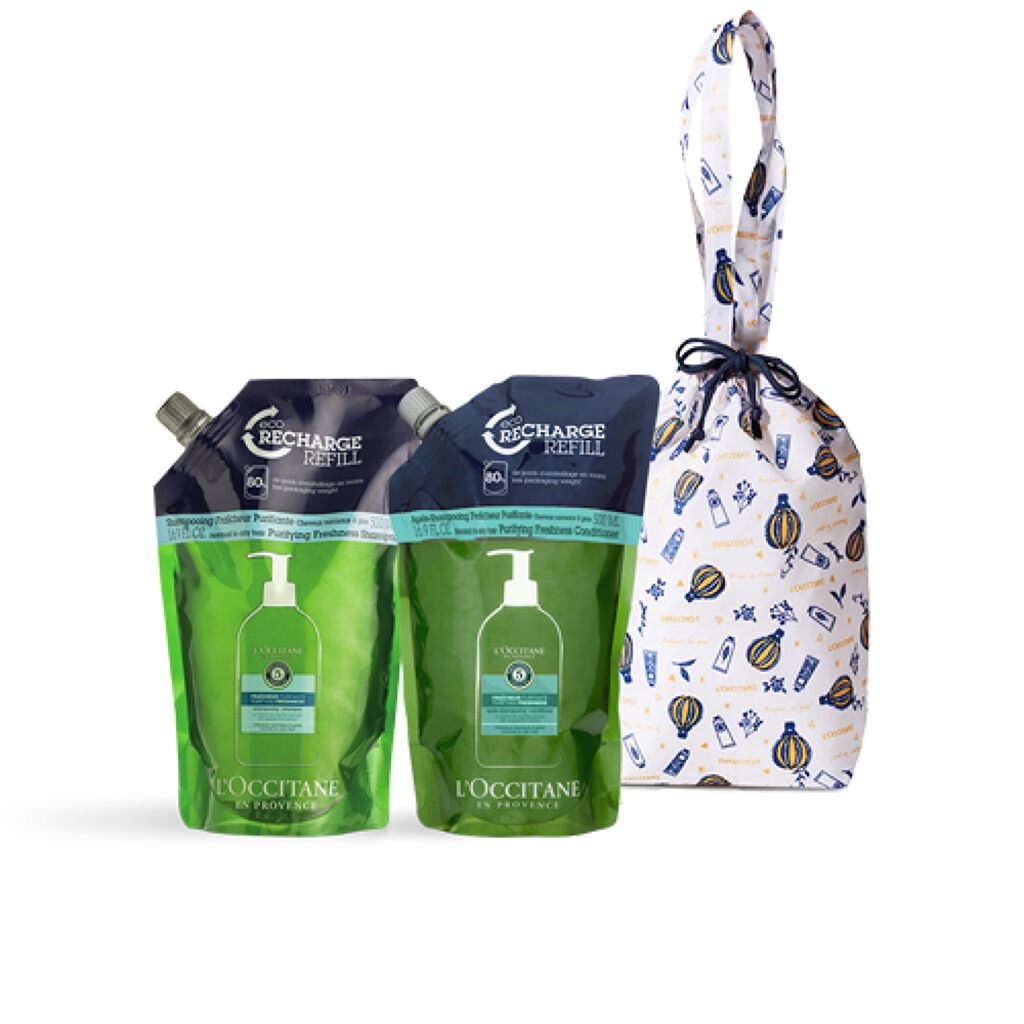 L'OCCITANE ファイブハーブス ピュアフレッシュネス レフィルコンボ II