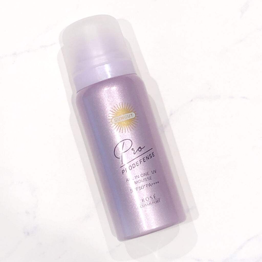 プロディフェンス オールインワンUV ムース/サンカット®/日焼け止めクリームを使ったクチコミ（1枚目）