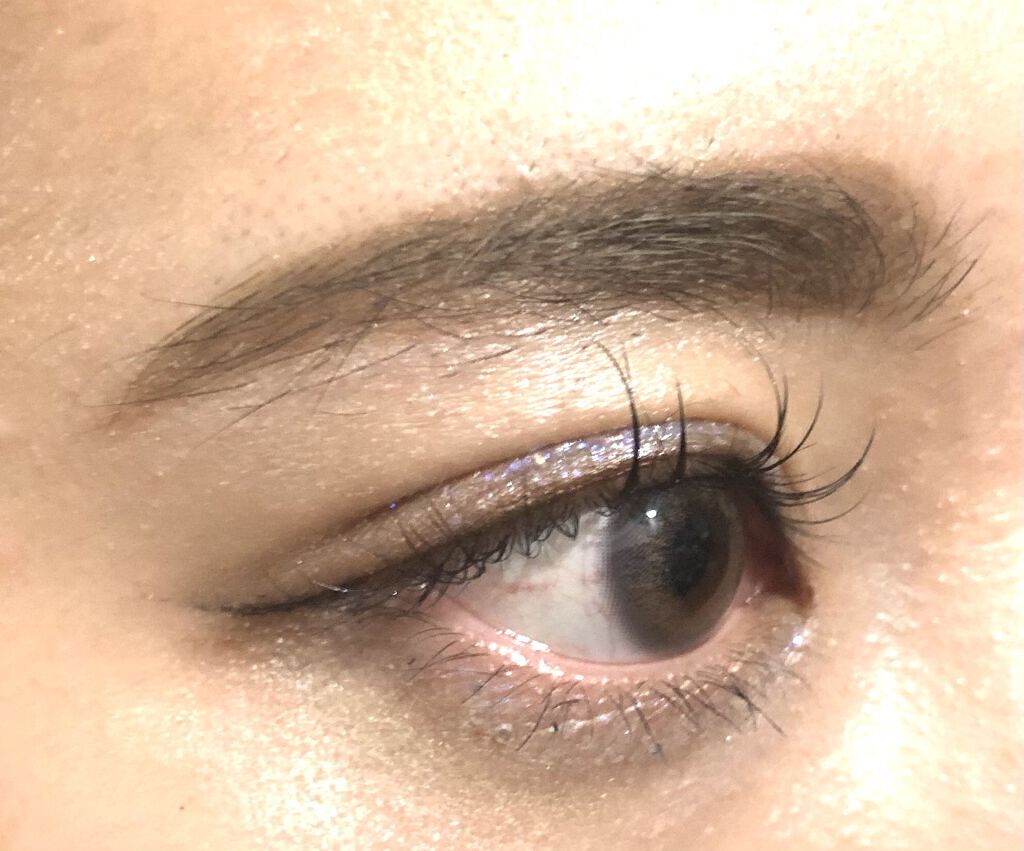 リキッド グリッター シャドウ/rom&nd/グリッターを使ったクチコミ（2枚目）