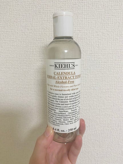 キールズ ハーバル トナー CL アルコールフリー/Kiehl's/化粧水を使ったクチコミ(1枚目)