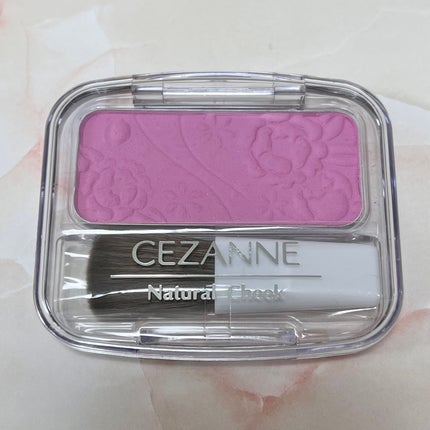 ナチュラル チークN 14 ラベンダーピンク/CEZANNE/パウダーチークを使ったクチコミ(2枚目)
