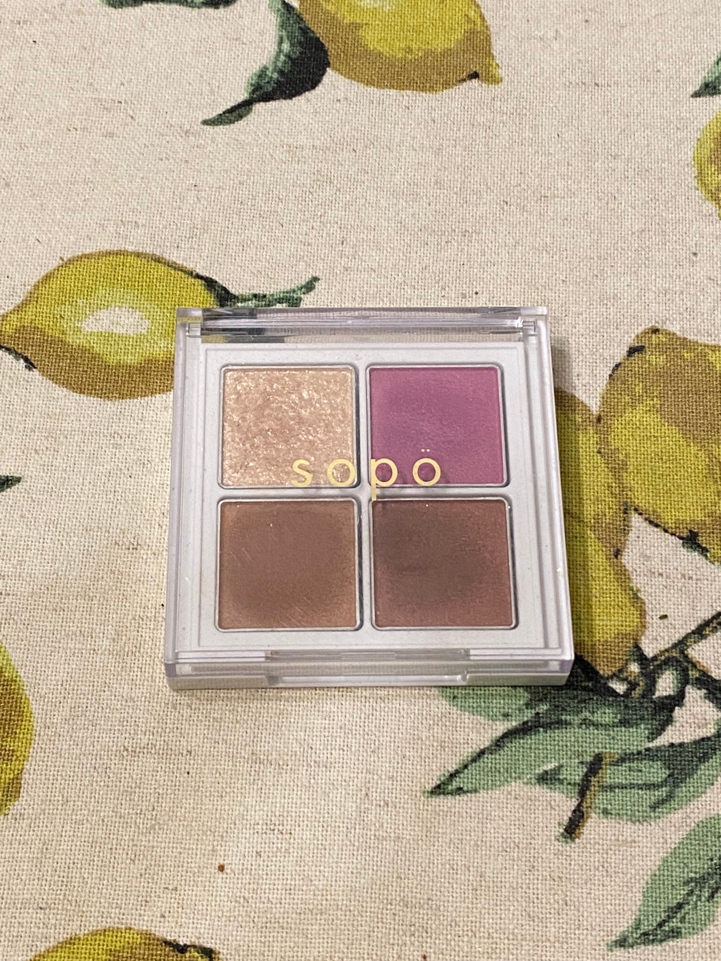 アイパレット/sopo/アイシャドウパレットを使ったクチコミ(1枚目)