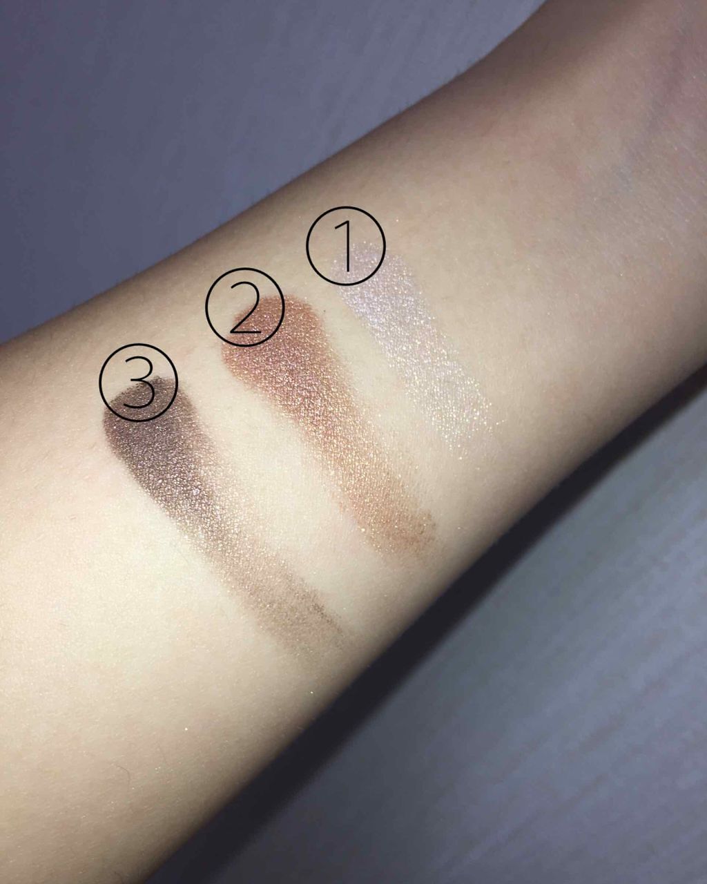 トーンアップアイシャドウ/CEZANNE/アイシャドウパレットを使ったクチコミ（3枚目）