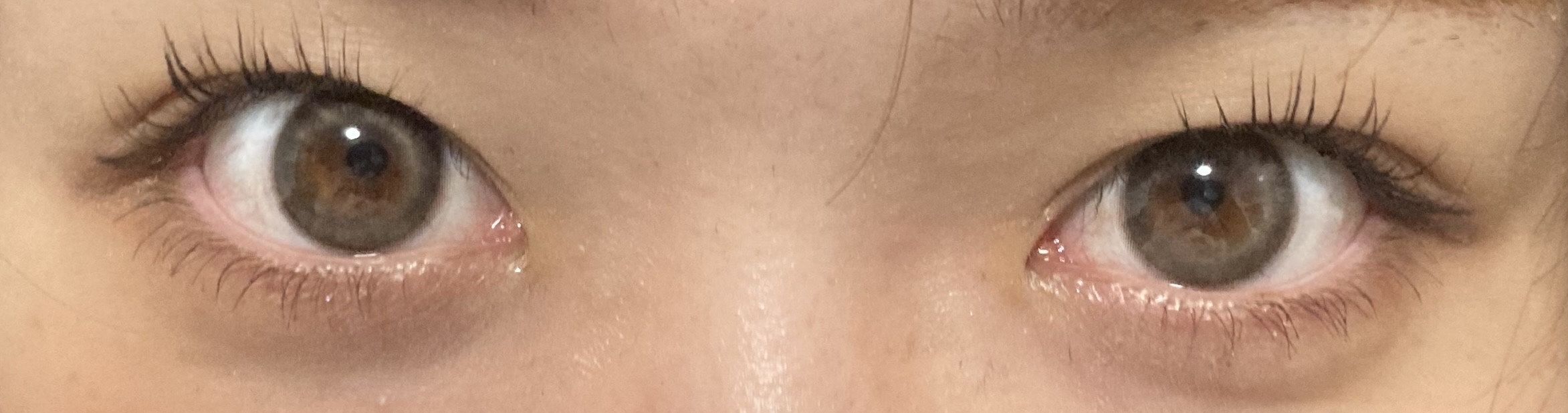 melange+chouette 1month/melange+chouette/１ヶ月（１MONTH）カラコンを使ったクチコミ（2枚目）