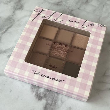 KEYBO FALL IN LOVE SHADOW PALETTE/keybo/アイシャドウパレットを使ったクチコミ（2枚目）