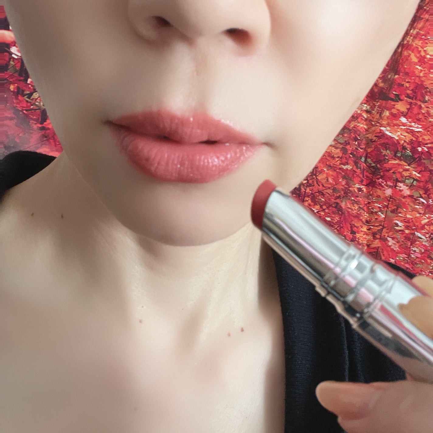 マスキング ティント リップス C/ブリリアージュ/リップティントを使ったクチコミ(3枚目)