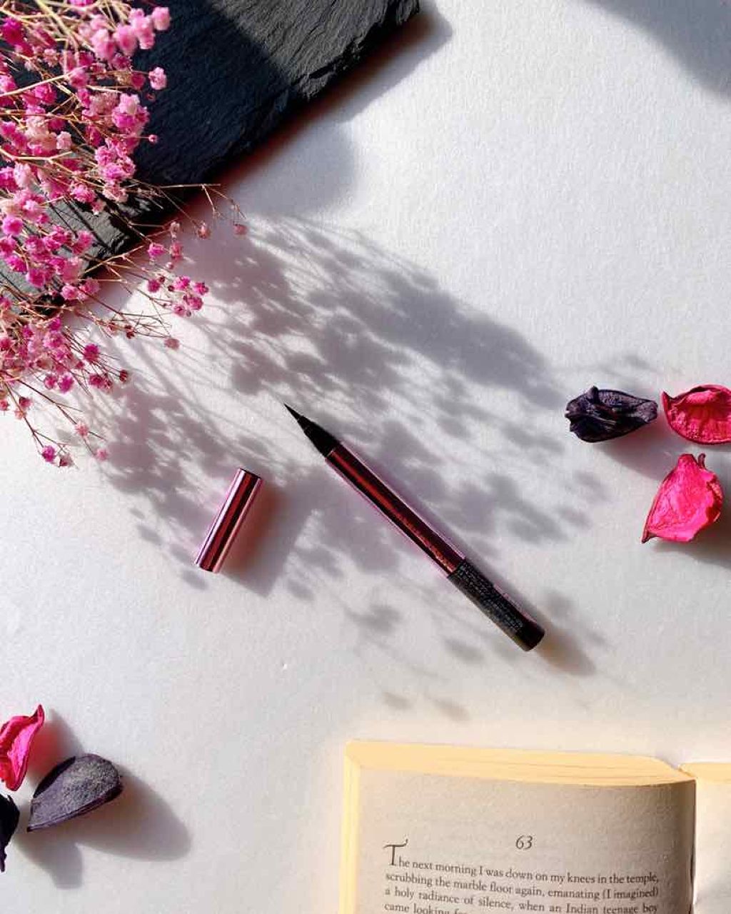 ハイパーシャープ ライナー R BR-4 プラムブラウン/MAYBELLINE NEW YORK/リキッドアイライナーを使ったクチコミ（2枚目）