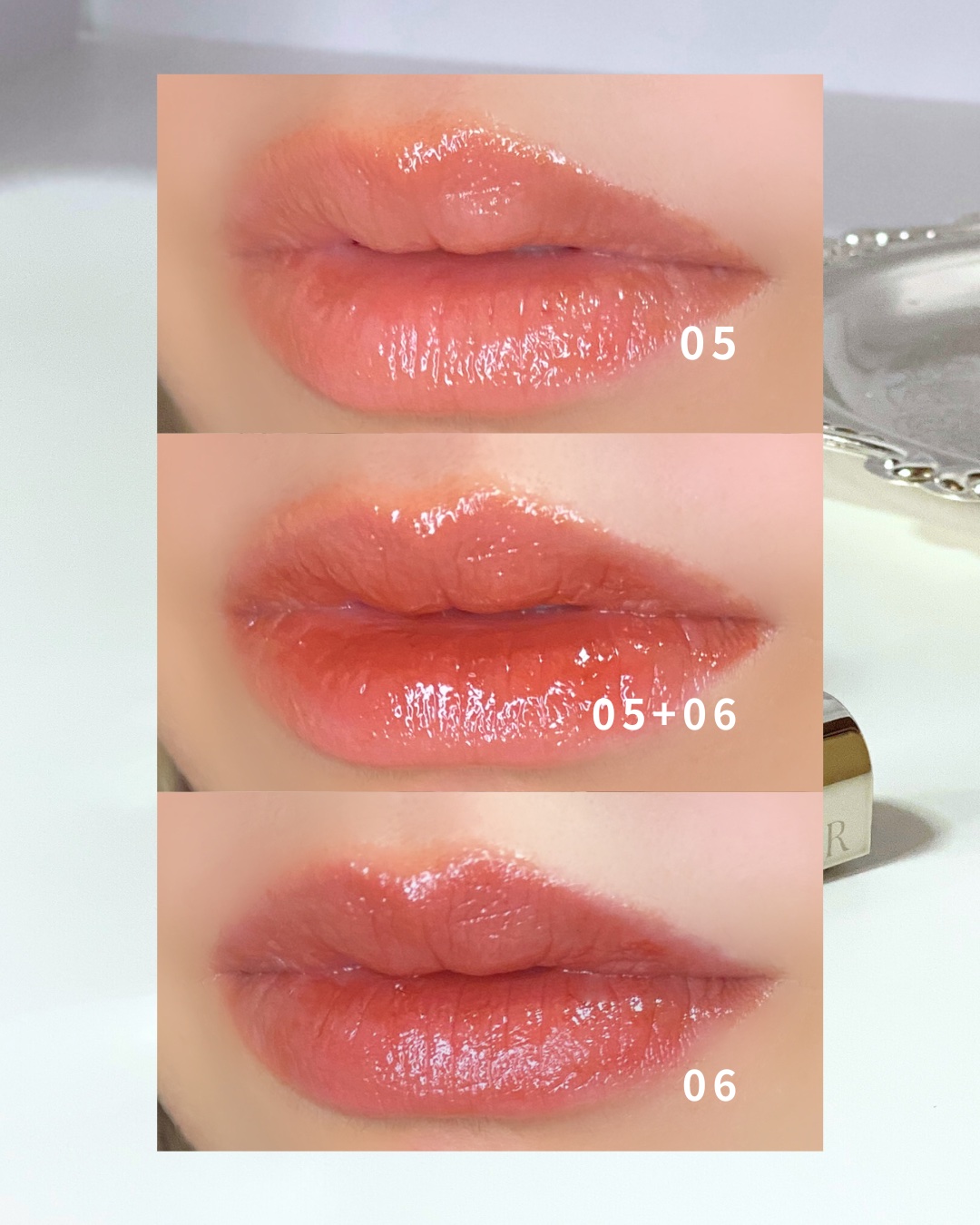 MELTING FIT SHINE BALM/Lummir/口紅を使ったクチコミ（3枚目）