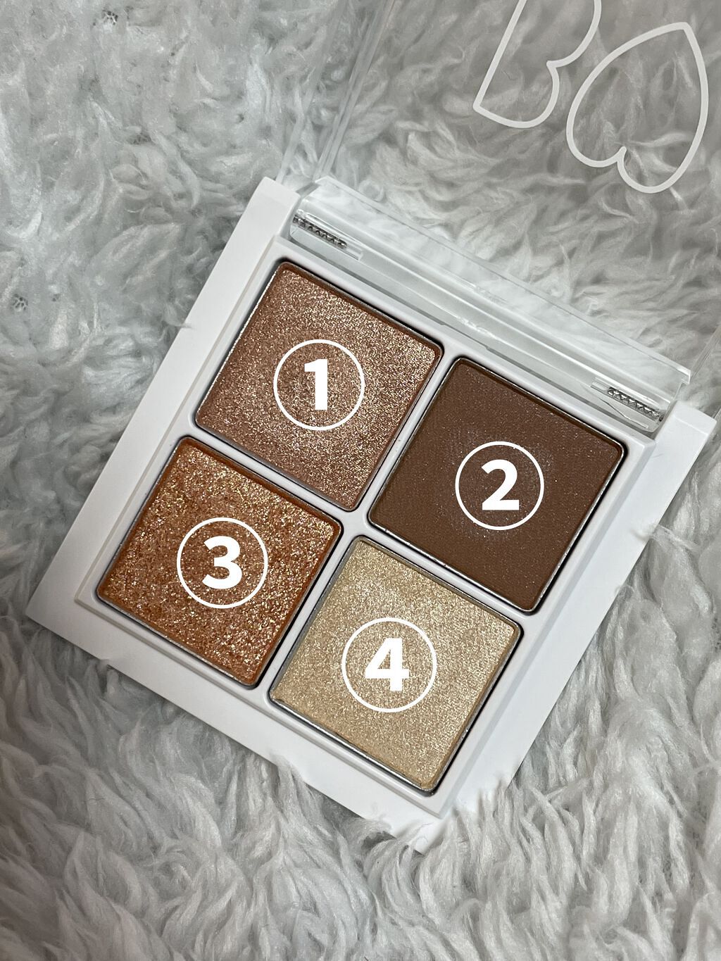 THE アイパレR/b idol/アイシャドウパレットを使ったクチコミ（2枚目）