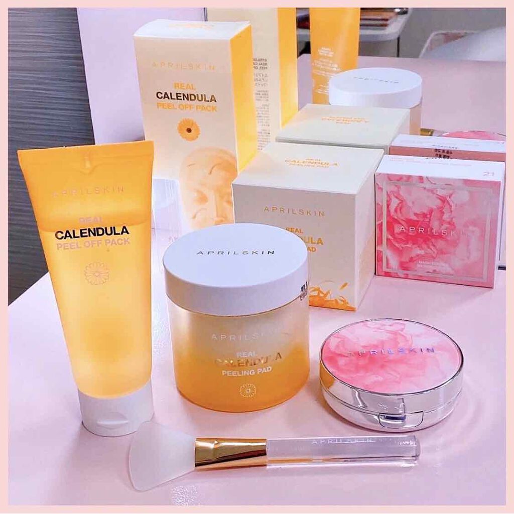 リアルカレンデュラピールオフパック/APRILSKIN/ピーリングを使ったクチコミ（1枚目）