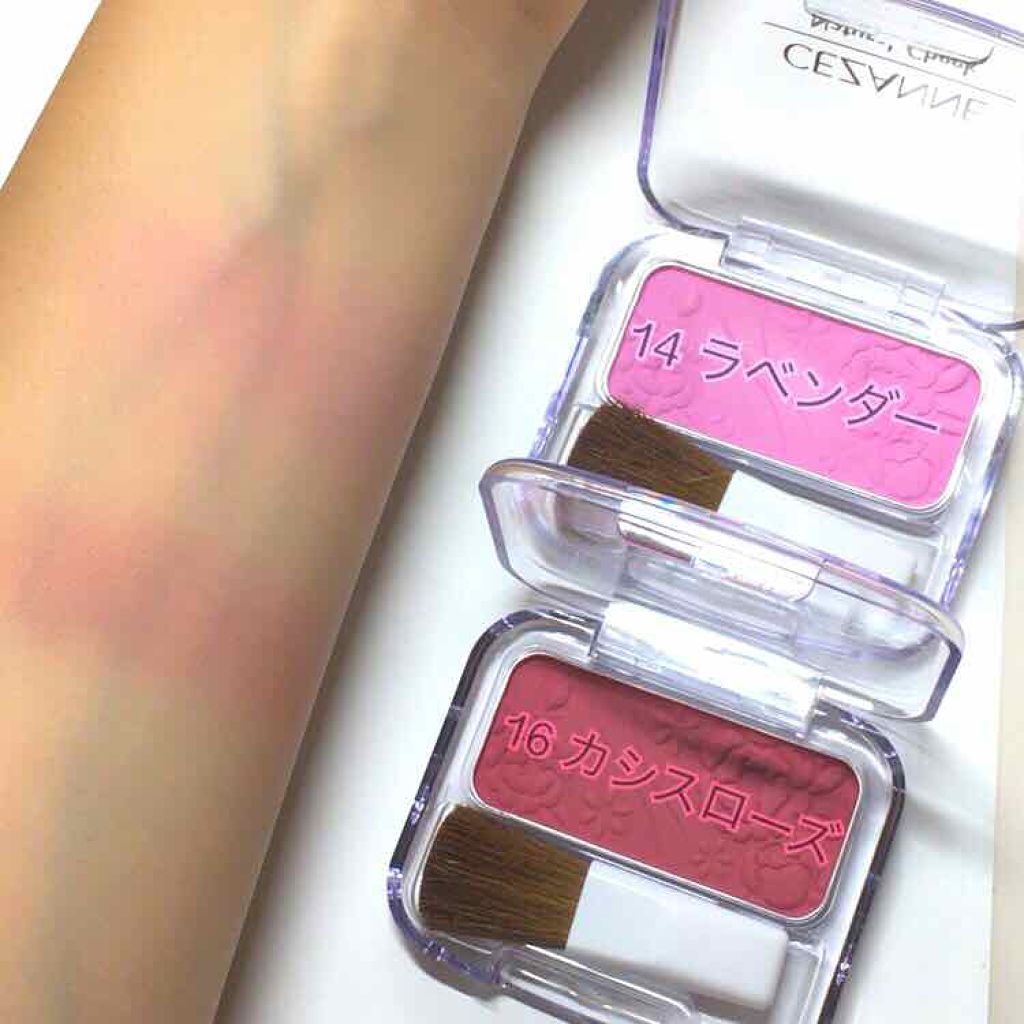 ナチュラル チークN/CEZANNE/パウダーチークを使ったクチコミ（2枚目）
