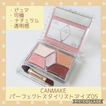 【旧品】パーフェクトスタイリストアイズ/キャンメイク/パウダーアイシャドウを使ったクチコミ（1枚目）