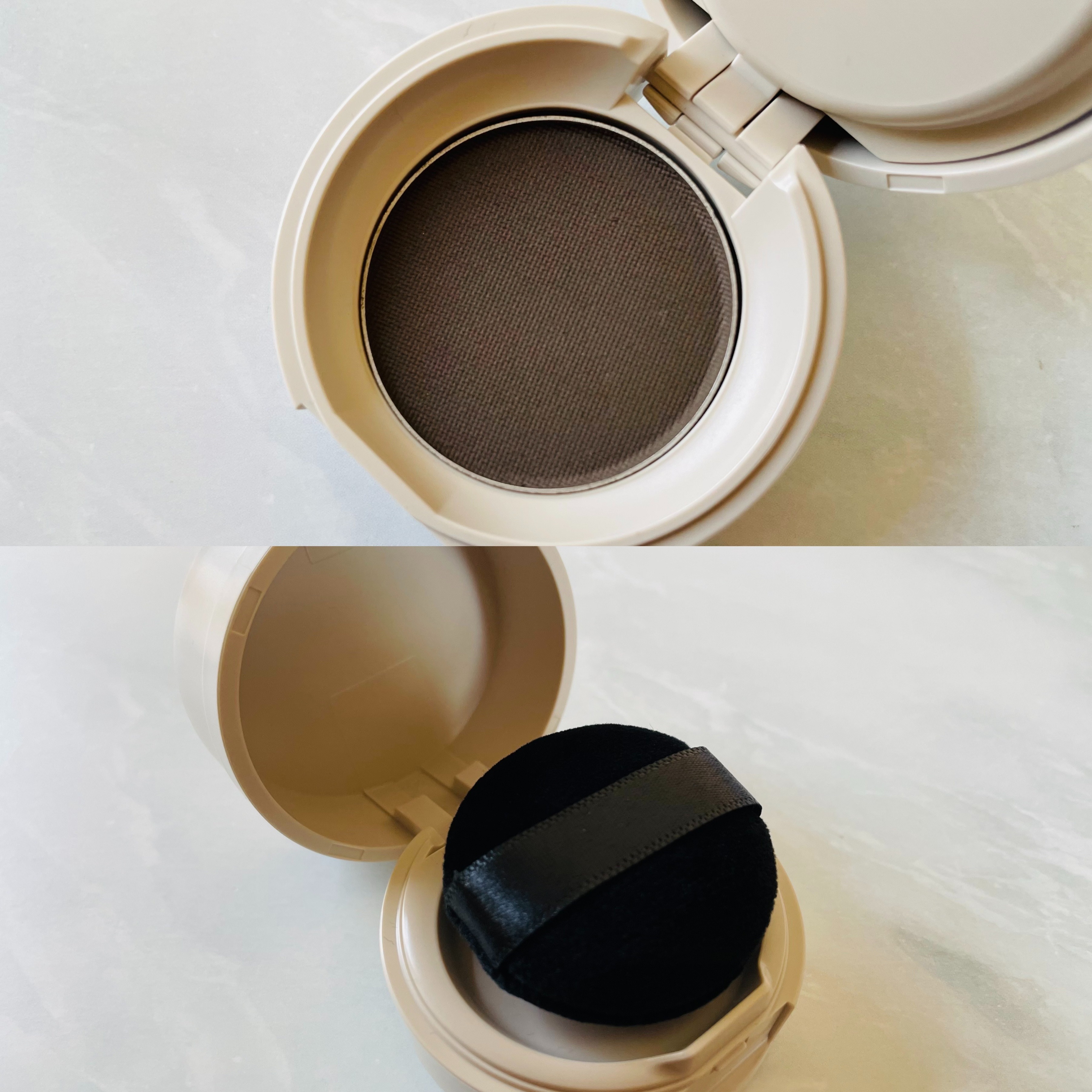 ヘアメイクパウダー/CEZANNE/ヘアケア・スタイリングを使ったクチコミ（2枚目）