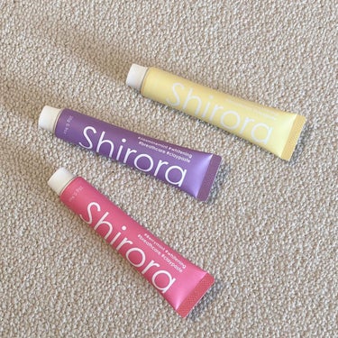 シローラクレイホワイトニングミニ3本セット（レモン&ジャスミン&ベリー）/Shirora/歯磨き粉を使ったクチコミ（1枚目）