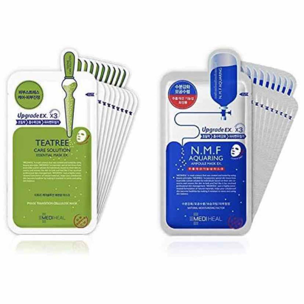 N.M.FアクアアンプルマスクJEX/MEDIHEAL/シートマスク・パックを使ったクチコミ（1枚目）