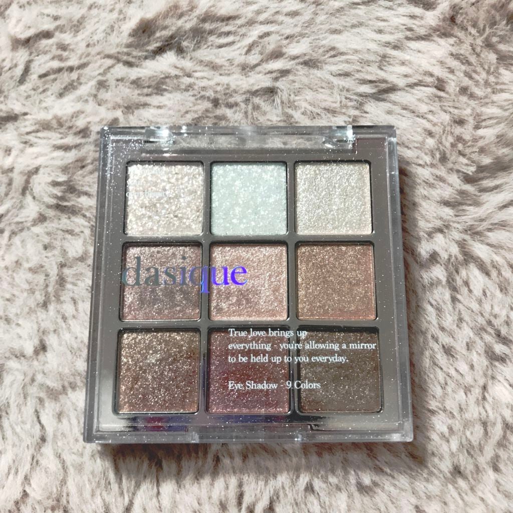 シャドウパレット/dasique/アイシャドウパレットを使ったクチコミ(2枚目)