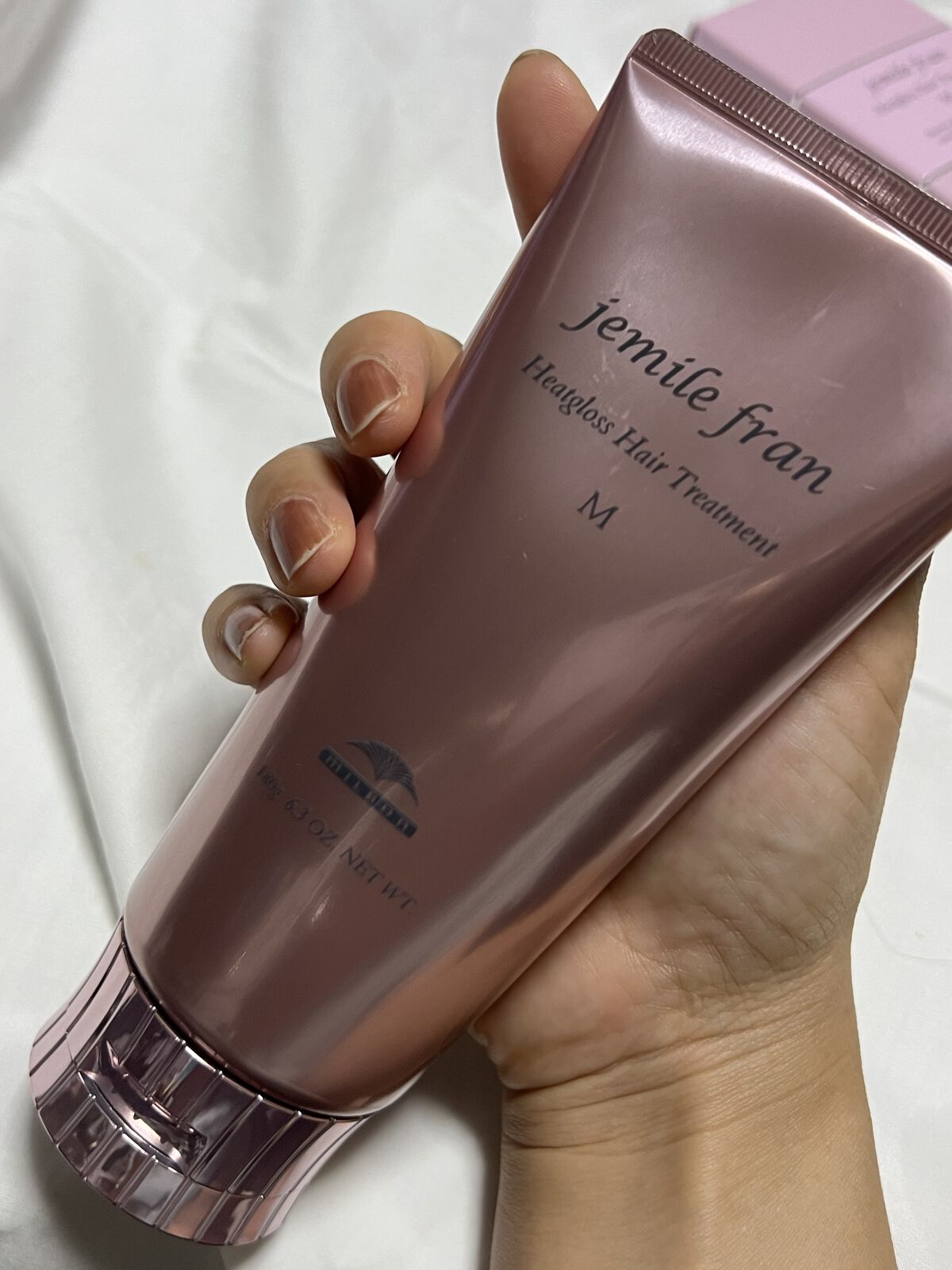 ジェミールフラン ヒートグロストリートメント M/ジェミールフラン/洗い流すヘアトリートメントを使ったクチコミ（2枚目）