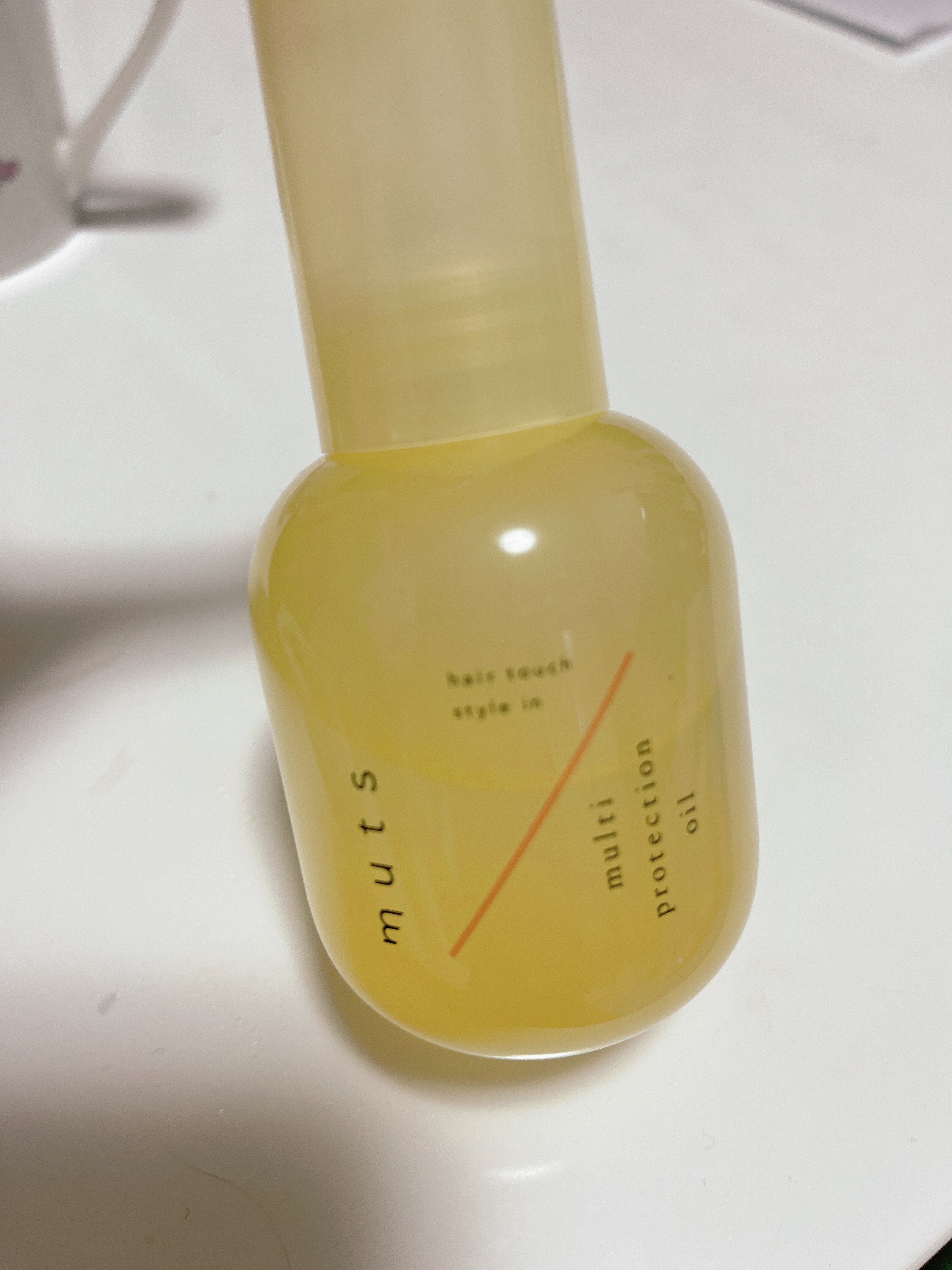 マルチ プロテクションオイル/ミューツへアタッチ/ヘアオイルを使ったクチコミ（1枚目）