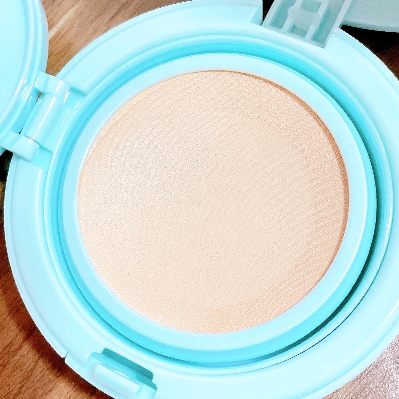 Glow me mesh cushion /Likebel/クッションファンデーションを使ったクチコミ(6枚目)