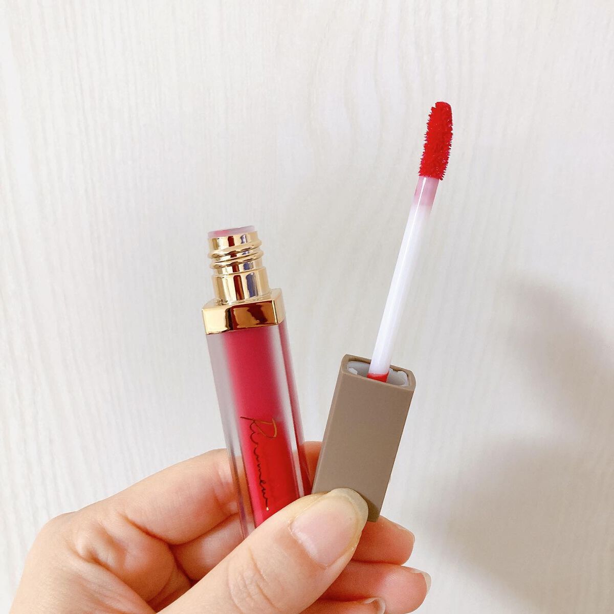 ミューテッドシアーティント/Ririmew/リップティントを使ったクチコミ(5枚目)