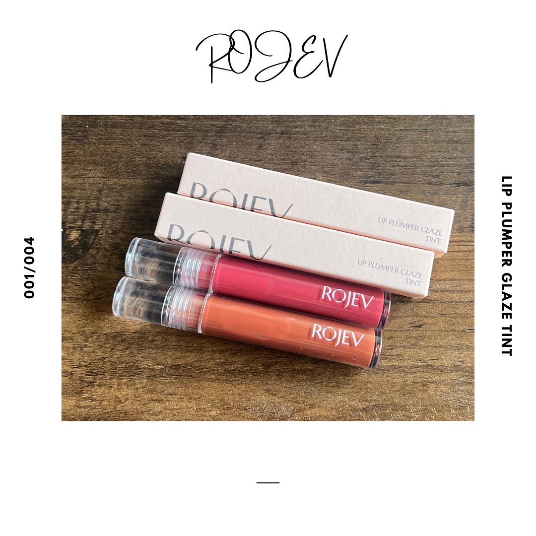 LIP PLUMPER GLAZE TINT/ROJEV/口紅を使ったクチコミ（1枚目）