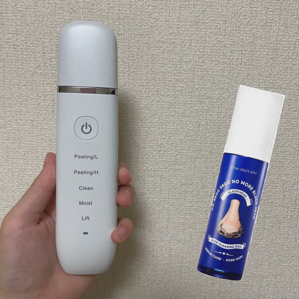 ノーモアブラックヘッド(ノーズピーリング)/One-day's you/スクラブ・ゴマージュを使ったクチコミ(1枚目)