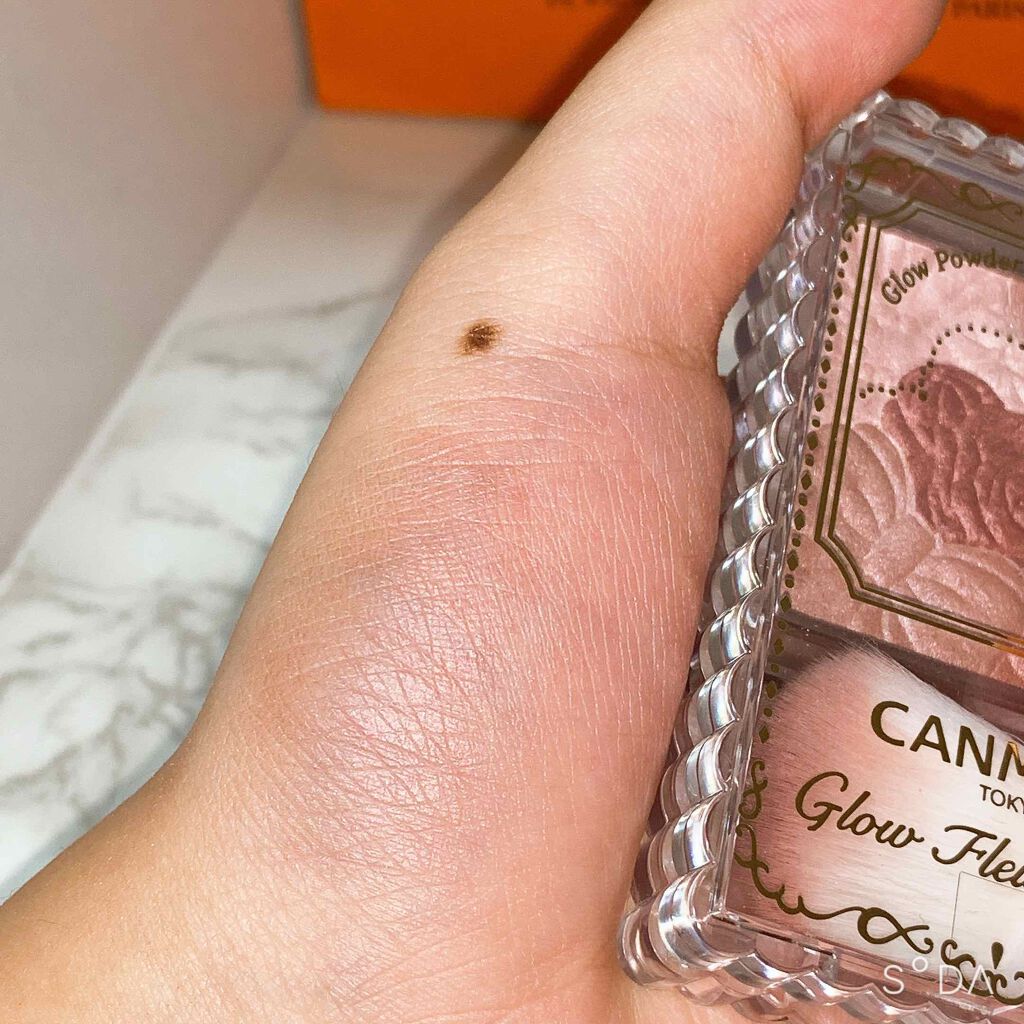 グロウフルールチークス/キャンメイク/パウダーチークを使ったクチコミ(3枚目)