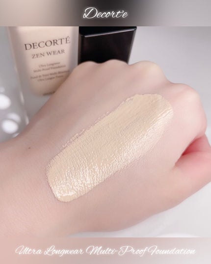 ゼン ウェア フルイド/DECORTÉ/リキッドファンデーションを使ったクチコミ(2枚目)