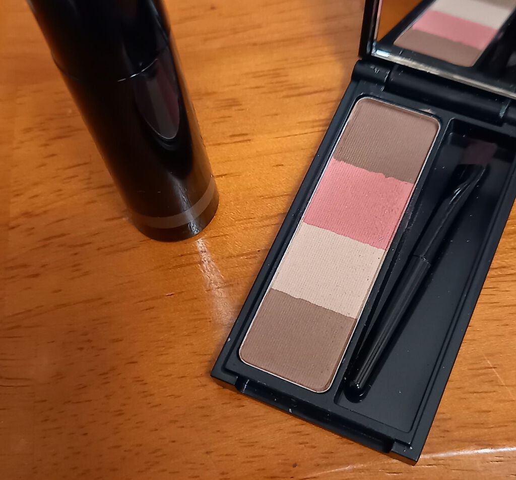 UR GLAM EYEBROW POWDER/U R GLAM/パウダーアイブロウを使ったクチコミ(2枚目)