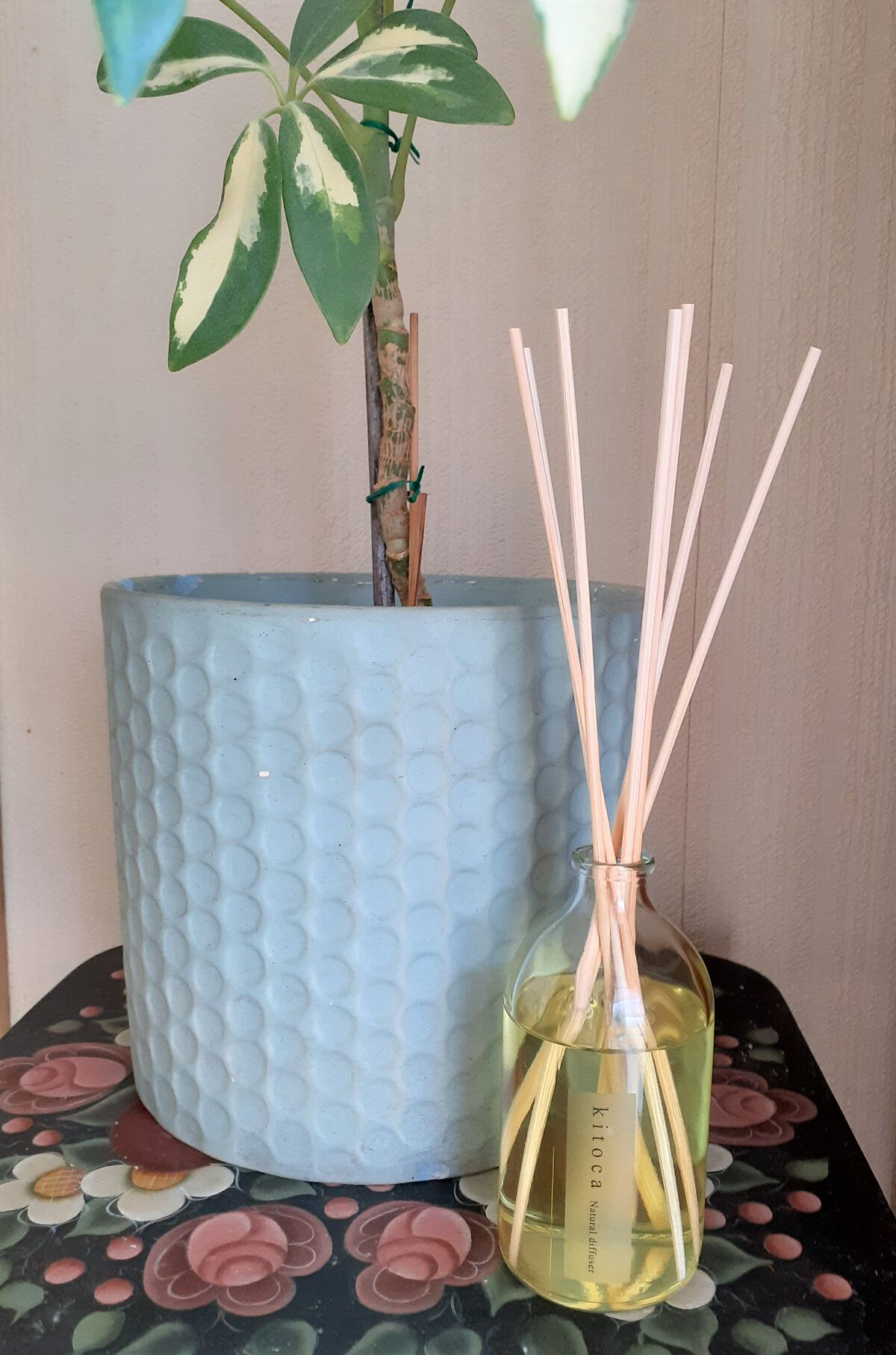 消臭リードディフューザー/Kitoca　木と果/ルームフレグランスを使ったクチコミ（3枚目）