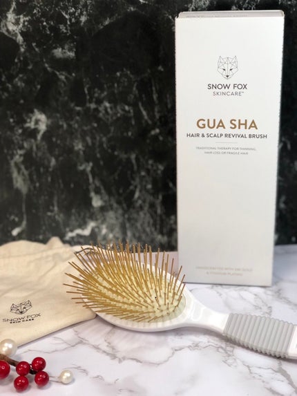 プレミアム FOXカッサ ヘアブラシ/SNOW FOX SKINCARE/ヘアブラシを使ったクチコミ(1枚目)