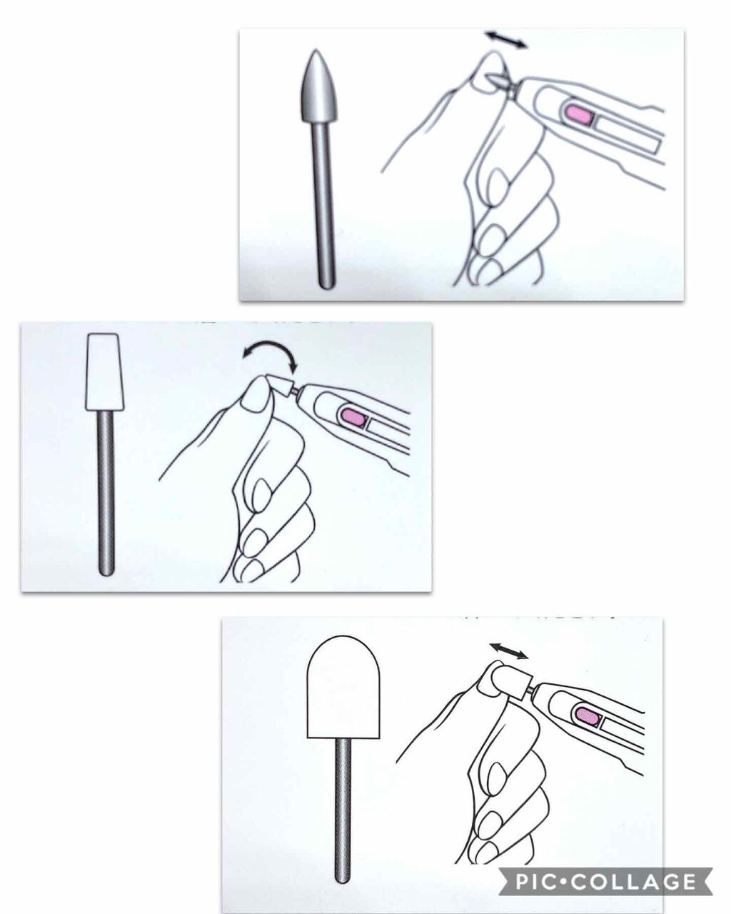 電動ネイルケア/DAISO/ネイル用品を使ったクチコミ（3枚目）