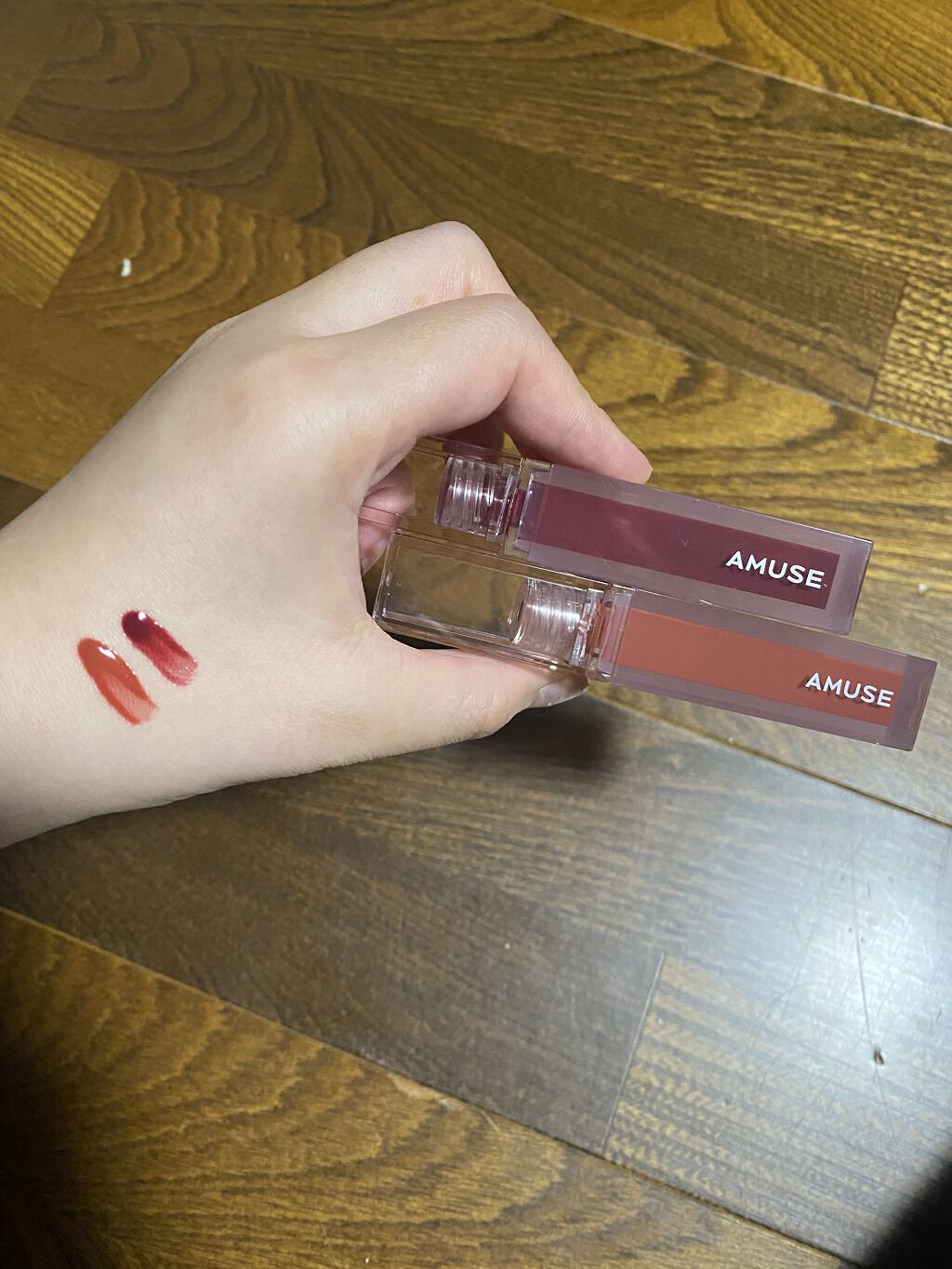 デューティント/AMUSE/リップティントを使ったクチコミ（2枚目）