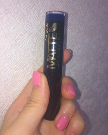 マット フラット ベルベット リップスティック/L.A.Girl/口紅を使ったクチコミ(1枚目)