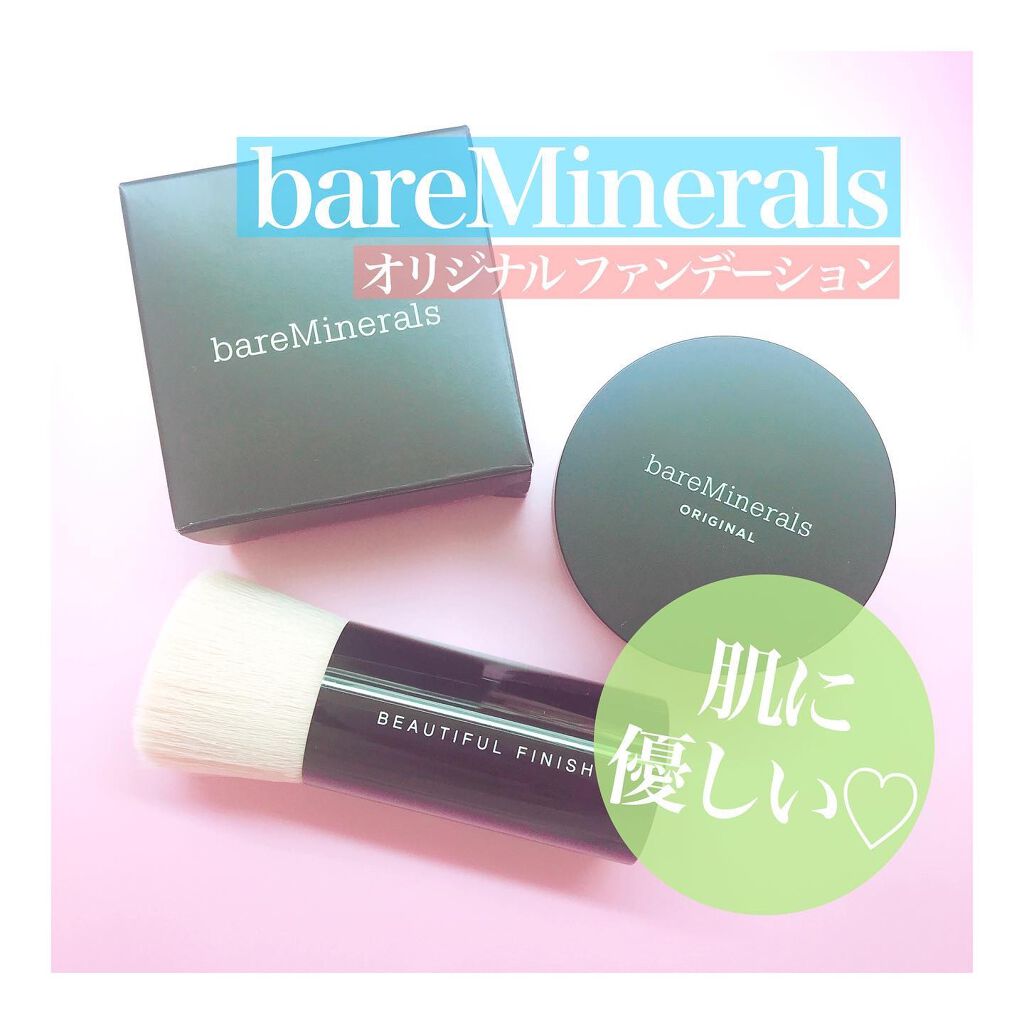 オリジナル ファンデーション(SPF15・PA++)/bareMinerals/パウダーファンデーションを使ったクチコミ(1枚目)