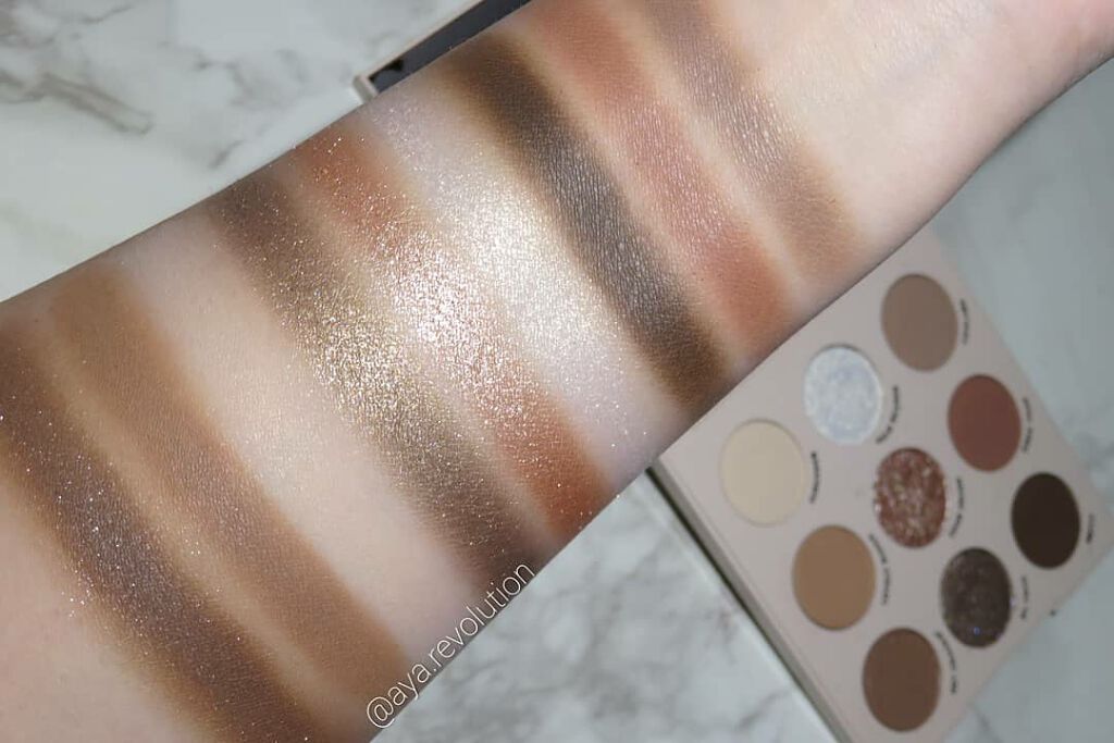 Going Coconuts Bronzed Eyeshadow Palette/ColourPop/アイシャドウパレットを使ったクチコミ（2枚目）