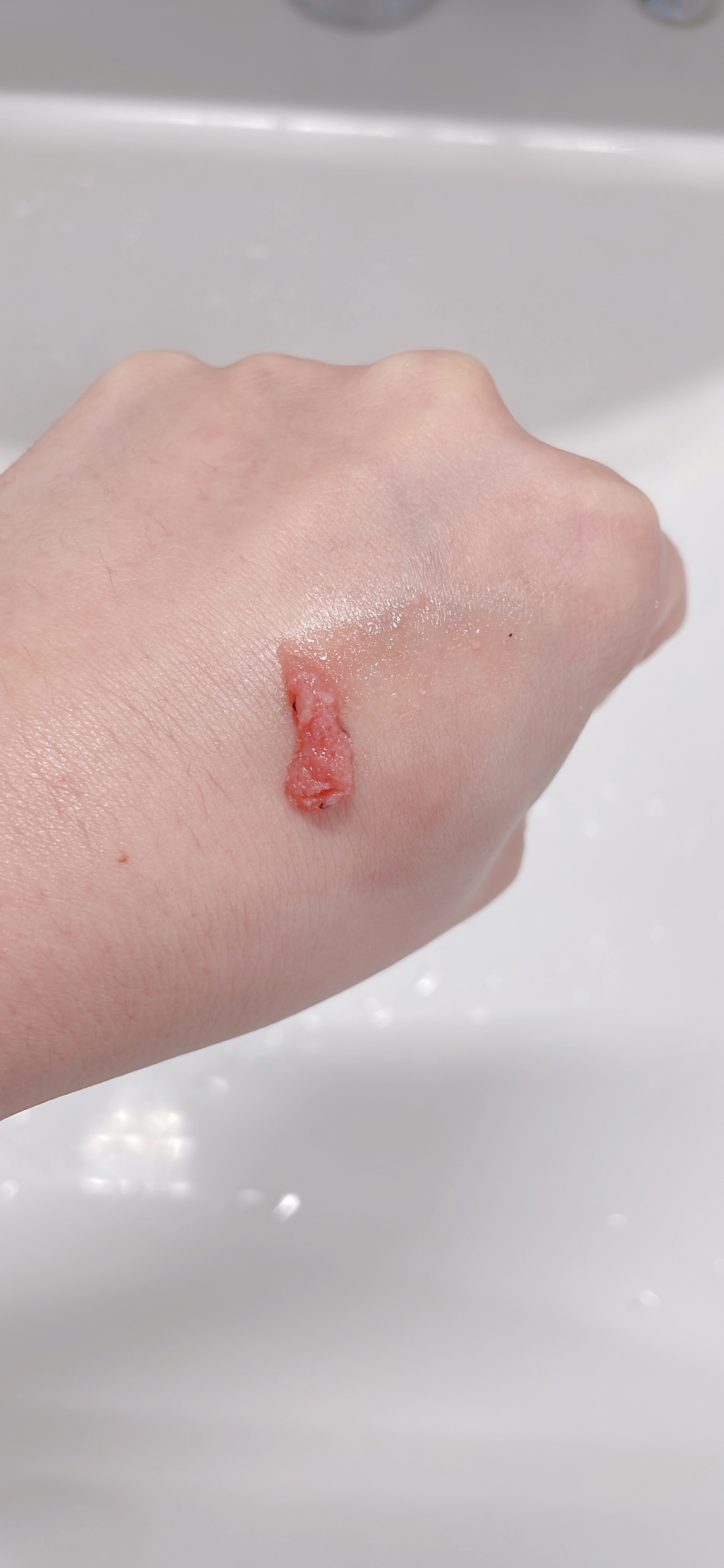 ストロベリーシュガー フードマスク/SKINFOOD/洗い流すパック・マスクを使ったクチコミ（3枚目）